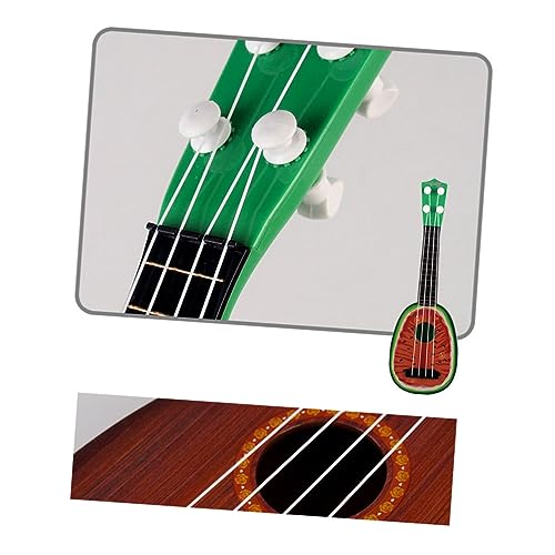 BESTonZON Mini Musikgitarre Für Lernspielzeug Aus Im Wassermelonen Design Ideales Musikinstrument Zur Der Musikalischen Früherziehung Perfekt Für Kleine Anfänger Und von BESTonZON