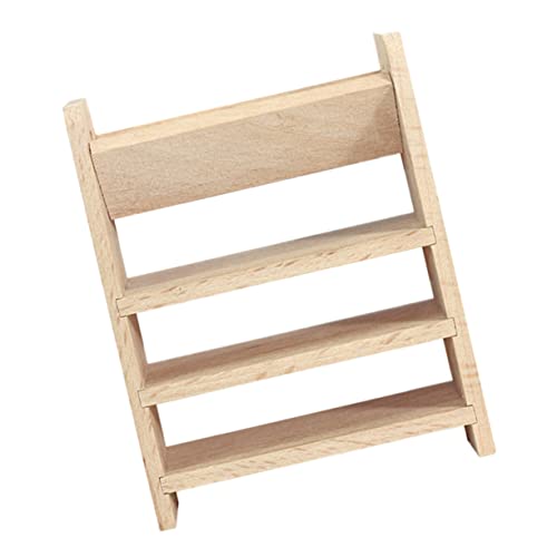 BESTonZON Mini Regal Aufbewahrungsspielzeug Kreatives Zubehör für Puppenhaus Szenendekoration BESTonZON Mini Regal Aufbewahrungsspielzeug Kreatives Zubehör für Puppenhaus Szenendekoration von BESTonZON