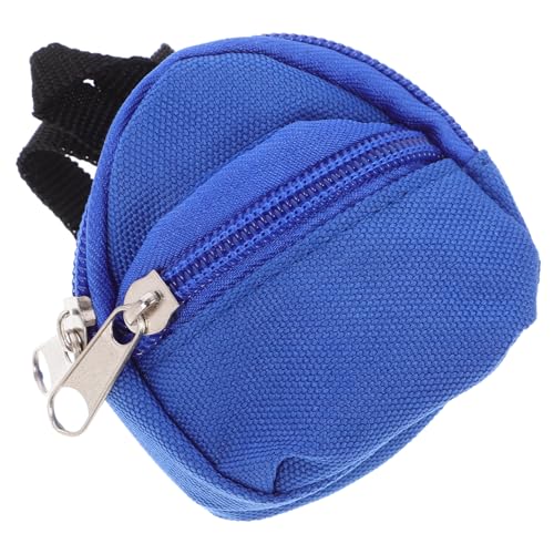 BESTonZON Mini Schultasche Modell Rucksack Für Kinder Puppenzubehör Spielzeug Kinderspielzeug Mini Rucksack Modell Mini Dekoration Zubehör Mikro Szene Verzierungen Mini von BESTonZON