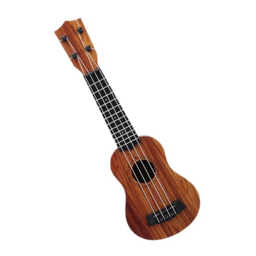 BESTonZON Mini-Ukulele Für Kinder Kleinkind-Ukulele-Modell Holz Kinderspielzeug Ukulele Früherziehung Musikinstrument Spielzeug von BESTonZON