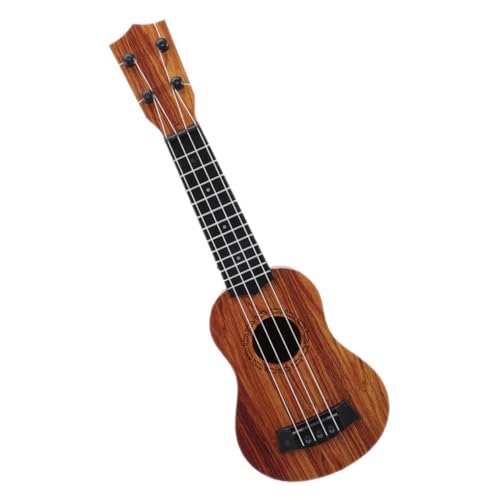 BESTonZON Kinder Gitarre Gitarre Kinder Mini Ukulele Für Musikinstrument Für Kleinkinder 35cm Holzoptik Pädagogisches Lernspielzeug Für Jungen Und Ädchen Ideale Einführung Die Welt Der Musik von BESTonZON