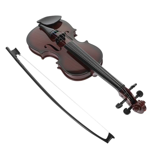 BESTonZON Mini Violine Für Musikinstrument Einstellbare Miniatur Geige Zufälligen Farben Musikspielzeug Zur Der Kreativität Und Musikalität von BESTonZON