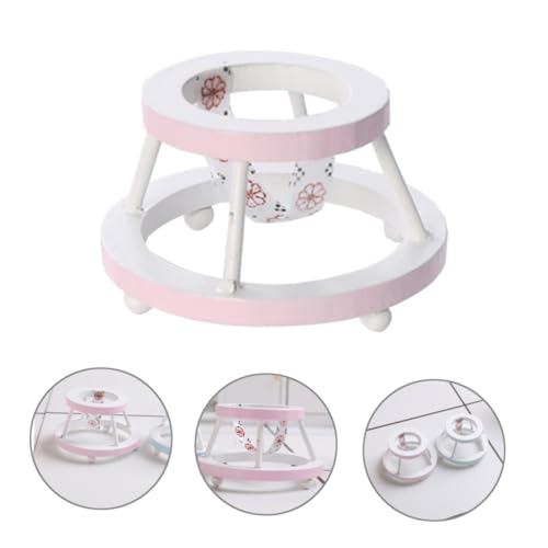 BESTonZON Mini Walker Prop Dekoratives Zubehör Für Babys Ideal Zum Und Lernen Fördert Die Motorischen Fähigkeiten Perfekt Für Kreative Babyzimmergestaltung von BESTonZON