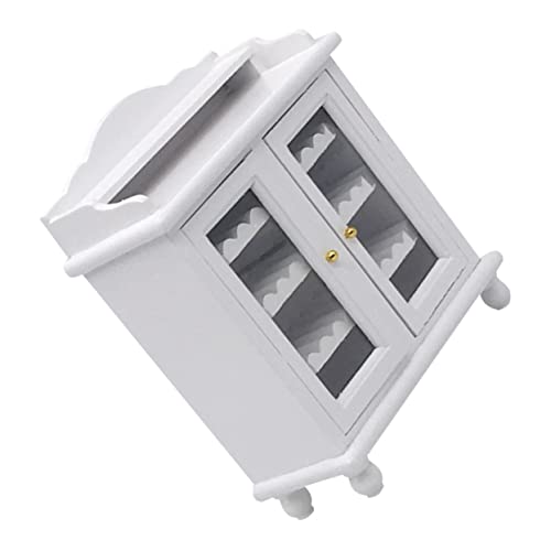 BESTonZON Mini Weinmöbel Modell Langlebig Realistisch Verarbeitet mit Abgerundeten Kanten Weiß BESTonZON Mini Weinmöbel Modell Langlebig Realistisch Verarbeitet mit Abgerundeten Kanten Weiß von BESTonZON