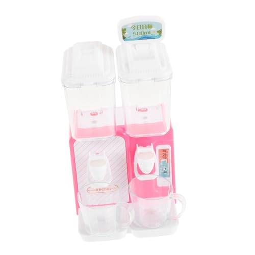 BESTonZON Mini-wasserspender Spielzeug Mit Wasserspender Miniatur-wasserspender Lustiges Wasserspender-Spielzeug Winziger Wasserspender Desktop-wasserspender Mini-wasserkühler Plastik von BESTonZON