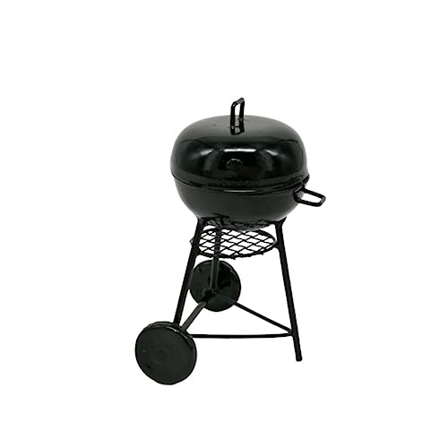 BESTonZON Miniatur Grill Modell Für Puppenhaus BBQ Ornament Barbecue Rack Als Camping Dekoration Ideal Für Kreative Layouts Der Mikro Welt von BESTonZON