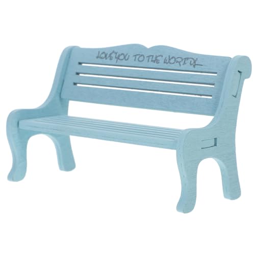 BESTonZON Miniatur Holzbänkchen Puppenhaus Dekoration Kompakt Leicht Retro Schlicht Geeignet für Mikro Szenerien Miniaturmöbel für Kinderzimmer Garten Wohnzimmer Puppenstube Zubehör BESTonZON Miniatur Holzbänkchen Puppenhaus Dekoration Kompakt Leicht Retro Schlicht Geeignet für Mikro Szenerien Miniaturmöbel für Kinderzimmer Garten Wohnzimmer Puppenstube Zubehör von BESTonZON