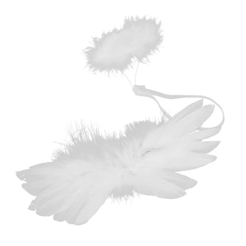 BESTonZON Miniatur Puppen Engelsflügel Weiß DIY Bastelset für Puppenaccessoires Sichere Weiche Flügel für Kostüm und Dekoration Einfach Anzubringen Fördert Kreativität und Feinmotorik BESTonZON Miniatur Puppen Engelsflügel Weiß DIY Bastelset für Puppenaccessoires Sichere Weiche Flügel für Kostüm und Dekoration Einfach Anzubringen Fördert Kreativität und Feinmotorik von BESTonZON