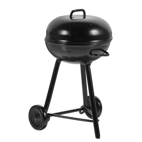 BESTonZON Miniatur Puppenhaus Grillset Grill Modell Mit Zubehör Für Die Puppenküche Ideal Für Kreative Spielstunden Geeignet Für Ab 3 Jahren Perfekt von BESTonZON