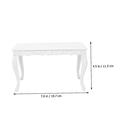 BESTonZON Miniatur Puppenhaus Möbel Set Umweltfreundliches Kleiner Tisch mit Kunststoffstühlen Realistische Miniaturmöbel für Puppenhaus Wohnzimmereinrichtung Vielseitiges Zubehör für DIY BESTonZON Miniatur Puppenhaus Möbel Set Umweltfreundliches Kleiner Tisch mit Kunststoffstühlen Realistische Miniaturmöbel für Puppenhaus Wohnzimmereinrichtung Vielseitiges Zubehör für DIY von BESTonZON