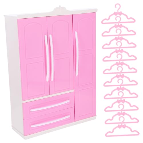 BESTonZON Miniatur Puppenkleiderbügel Teiligem Mini Kleiderständer Realistischer Miniatur Kleiderschrank Organizer für Puppenkleidung Sicher mit Glatten Kanten für Eltern Junge BESTonZON Miniatur Puppenkleiderbügel Teiligem Mini Kleiderständer Realistischer Miniatur Kleiderschrank Organizer für Puppenkleidung Sicher mit Glatten Kanten für Eltern Junge von BESTonZON
