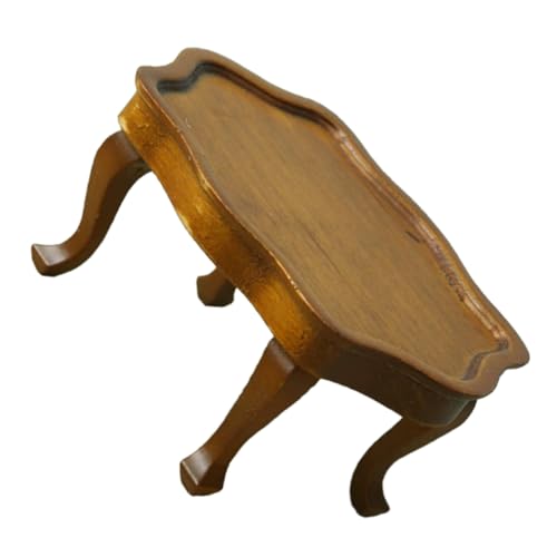 BESTonZON Miniatur Tischfigur Mini Hausmöbel Puppenhaus Miniaturen Miniatur Möbeldekor Miniatur Möbel Für Puppenhaus Miniatur Schreibtisch Mini Tisch Puppenhaus Tisch Holz Kaffee BESTonZON Miniatur Tischfigur Mini Hausmöbel Puppenhaus Miniaturen Miniatur Möbeldekor Miniatur Möbel Für Puppenhaus Miniatur Schreibtisch Mini Tisch Puppenhaus Tisch Holz Kaffee von BESTonZON