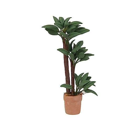 BESTonZON Miniatur Topfpflanze Brasiliete Mini Bonsai Deko Für Puppenhaus Und Gartenlandschaften Realistisches Für Kreative Gestaltung BESTonZON Miniatur Topfpflanze Brasiliete Mini Bonsai Deko Für Puppenhaus Und Gartenlandschaften Realistisches Für Kreative Gestaltung von BESTonZON
