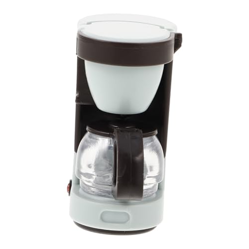 BESTonZON Modell Kaffeemaschine Mini-Tasse Puppe Mini-kaffeemaschine Mini-kaffeetasse Miniatur Mini-küchenzubehör Winzige Kaffeemaschine Dollhouse Decor Plastik von BESTonZON