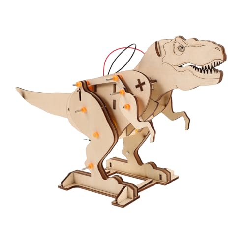 BESTonZON Montagespielzeug Kinderpuzzle 3D Puzzle Für Dinosaurier Stammspielzeug Dinosaurier Stammbausätze Wissenschaftliche Stammbausätze Dinosaurier Modell Dinosaurierspielzeug von BESTonZON