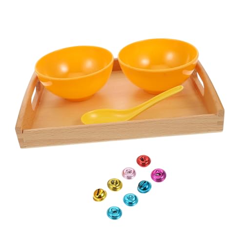 BESTonZON Montessori Farbsortierendes Scooping Bell aus Holz mit Glatter Oberfläche Pädagogisches Kindergarten von Feinmotorik und Konzentration für Kleinkinder Zufällige Zufällige Farbe BESTonZON Montessori Farbsortierendes Scooping Bell aus Holz mit Glatter Oberfläche Pädagogisches Kindergarten von Feinmotorik und Konzentration für Kleinkinder Zufällige Zufällige Farbe von BESTonZON