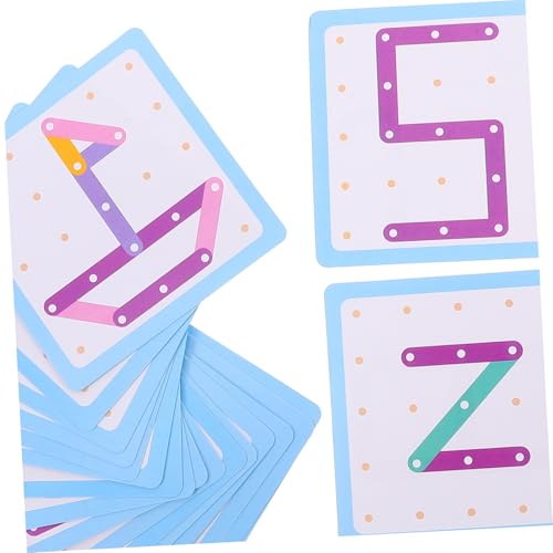 BESTonZON Montessori Holz Stecktafel Lernspielzeug für Geometrisches Alphabet Zahlen Puzzle Motorikspielzeug Frühförderung Ab Jahren Pädagogisches Geoboard BESTonZON Montessori Holz Stecktafel Lernspielzeug für Geometrisches Alphabet Zahlen Puzzle Motorikspielzeug Frühförderung Ab Jahren Pädagogisches Geoboard von BESTonZON