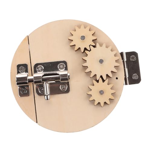 BESTonZON Montessori Steckverschluss Sensorisches Activity Board für Ab Jahren Motorik Lernspielzeug zur Feinmotorik und Kreatives Problemlösen Sicher Vielseitig BESTonZON Montessori Steckverschluss Sensorisches Activity Board für Ab Jahren Motorik Lernspielzeug zur Feinmotorik und Kreatives Problemlösen Sicher Vielseitig von BESTonZON