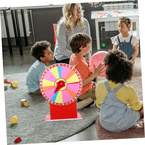 BESTonZON Multifunktionales DIY drehbares Preisrad aus PVC und Metall Drehbares Prize Wheel für Party Karneval Messe und Spiele Selbstgestaltbar und Kompakt für Einfache Lagerung und BESTonZON Multifunktionales DIY drehbares Preisrad aus PVC und Metall Drehbares Prize Wheel für Party Karneval Messe und Spiele Selbstgestaltbar und Kompakt für Einfache Lagerung und von BESTonZON