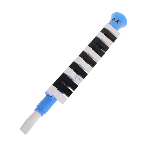 BESTonZON Mundharmonika Kinderinstrument 13-ton-melodica Melodica-instrumente Für Kinder Musikalisches Erleuchtungsspielzeug Melodica Mit Mundstücken Tragbare Melodika Blue Plastik von BESTonZON