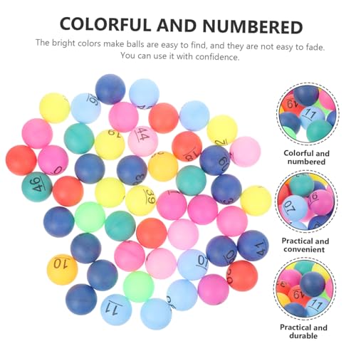BESTonZON Nummerierte Raffle bälle aus Bruchsicherem Kleine Bunte Lotteriebälle für Partyspiele und Gewinnziehungen Wiederverwendbare Spiel Unterhaltungskugeln für Events BESTonZON Nummerierte Raffle bälle aus Bruchsicherem Kleine Bunte Lotteriebälle für Partyspiele und Gewinnziehungen Wiederverwendbare Spiel Unterhaltungskugeln für Events von BESTonZON