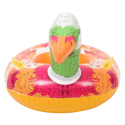 BESTonZON PVC aufblasbarer Schwimm Ring Strandspielzeug Schwimmerring für Cartoon- für -Schwimmring tierischer Schwimmring schwimmring Rosa von BESTonZON