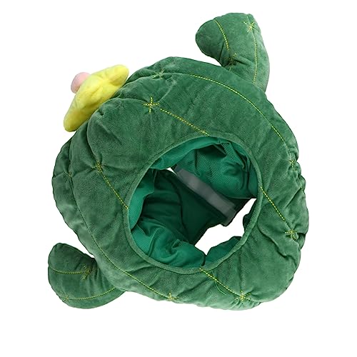 BESTonZON Partyhut kindermütze kinder kappe lustiger Hut Modehut relief cap Urlaub Plüschmütze Fruchtkappe für Kinder spielzeug entzückender Festivalhut Party-Kopfschmuck Stoff Green von BESTonZON