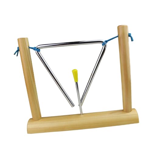 BESTonZON Percussion Instrument Dreiecksglocke mit Ständer Pädagogisches Musikinstrument für Kindergarten Fördert Hand Auge Koordination und Hörvermögen Robustes Sicheres Musikspielzeug für BESTonZON Percussion Instrument Dreiecksglocke mit Ständer Pädagogisches Musikinstrument für Kindergarten Fördert Hand Auge Koordination und Hörvermögen Robustes Sicheres Musikspielzeug für von BESTonZON