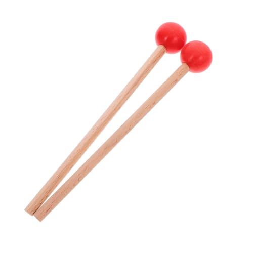 BESTonZON Percussion Mallets mit Gummikopf Ergonomische Holz Drumsticks für Xylophon Marimba Tongue Drum Wiederverwendbar Komfortabler Griff Geeignet für Musiker Orchester und BESTonZON Percussion Mallets mit Gummikopf Ergonomische Holz Drumsticks für Xylophon Marimba Tongue Drum Wiederverwendbar Komfortabler Griff Geeignet für Musiker Orchester und von BESTonZON