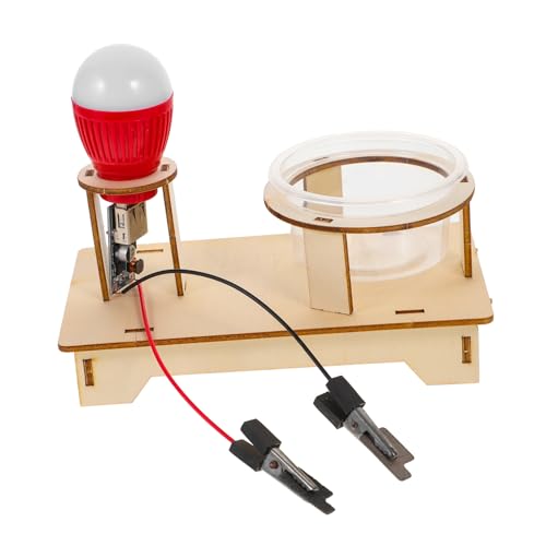 BESTonZON Physik Experimentierkasten Salzwasser Elektro Lampe DIY Bausatz Elektrischer Stromkreis Lernset für Schule Elektrizität Unterrichtsschulsachen BESTonZON Physik Experimentierkasten Salzwasser Elektro Lampe DIY Bausatz Elektrischer Stromkreis Lernset für Schule Elektrizität Unterrichtsschulsachen von BESTonZON