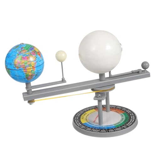 BESTonZON Planet-Modell-Spielzeug Instrument Astronomie Wissenschaftlich Motorisierte Solaranlagen Lernspielzeug des Sonnensystems Solarsystem-kit Lehren Gerät Erdkunde Orbital Plastik von BESTonZON