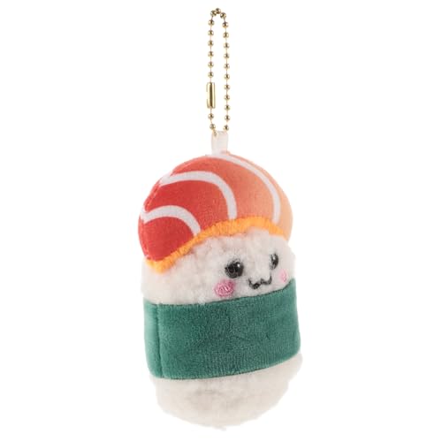 BESTonZON Plüsch Anhänger Plüsch Schlüsselanhänger Plüschtier Anhänger Lebensmittel Schlüsselanhänger Stofftier Kette Rucksack Anhänger Süßer Schlüsselanhänger Kawaii von BESTonZON