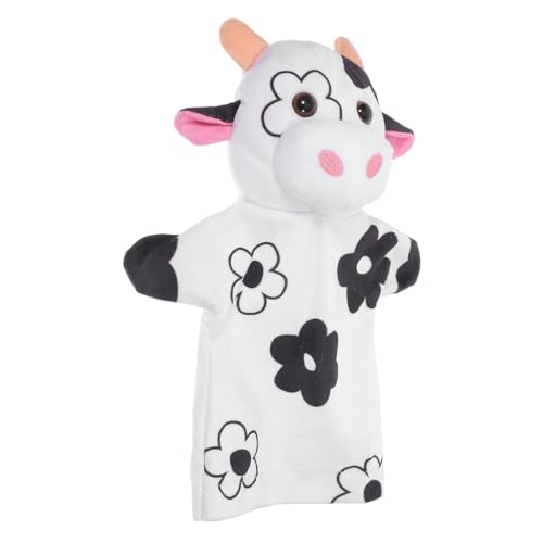 BESTonZON Plüsch Handpuppen Kuh für Weiche Farmtier Handpuppen für Kleinkinder Vorschulspielzeug für Rollenspiele Geschichtenerzählen und Pädagogisches Lernen BESTonZON Plüsch Handpuppen Kuh für Weiche Farmtier Handpuppen für Kleinkinder Vorschulspielzeug für Rollenspiele Geschichtenerzählen und Pädagogisches Lernen von BESTonZON