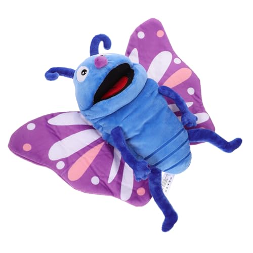 BESTonZON Schmetterlings Handpuppe Aus Plüsch Tierhandpuppe Für Junge Mädchen Plüschtierhandpuppe Handpuppenspielzeug Für Rollenspiele Und Vorlesen BESTonZON Schmetterlings Handpuppe Aus Plüsch Tierhandpuppe Für Junge Mädchen Plüschtierhandpuppe Handpuppenspielzeug Für Rollenspiele Und Vorlesen von BESTonZON