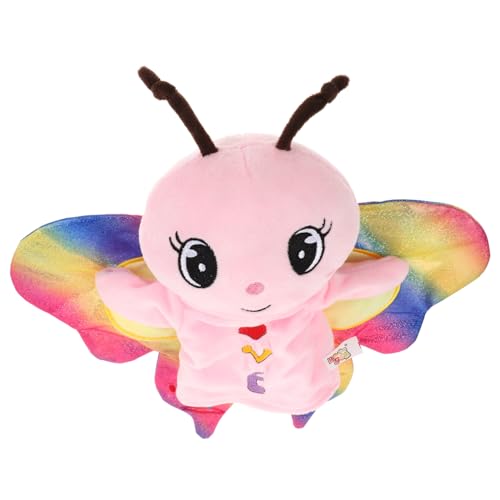 BESTonZON Plüsch Schmetterling Handpuppe Kuscheliges Tier Storytelling für Kinderfamilien Interaktive Eltern Junge Mädchen Unterhaltung als Geburtstags BESTonZON Plüsch Schmetterling Handpuppe Kuscheliges Tier Storytelling für Kinderfamilien Interaktive Eltern Junge Mädchen Unterhaltung als Geburtstags von BESTonZON