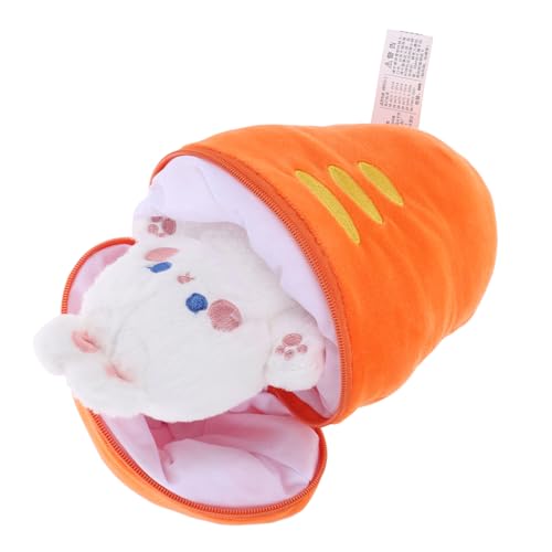 BESTonZON Plüschtier Kuscheltiere Für Babys Gefüllter Hasenplüsch Plüsch Stofftier Süße Kuscheltiere Kawaii Stofftier Plüschhasenspielzeug Ausgestopfte Kaninchentiere Pp Baumwolle von BESTonZON