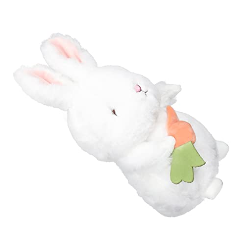 BESTonZON Plüschtier für kindergeschenke hasenpuppe geldgeschenke Ostern for Osterhasen schmücken Plüsch-Hasen-Ornament Kaninchen- PP Baumwolle Weiß von BESTonZON