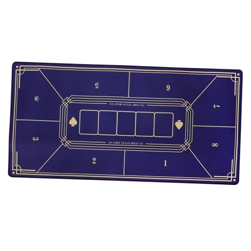 BESTonZON Pokermatte Pokerpad Roulettematte Mahjongmatte Pokertischmatte Mahjong Tischmatte Pokertischmatte Kartenspielmatte Spieltischauflage Pokertischauflage Pokerteppich von BESTonZON