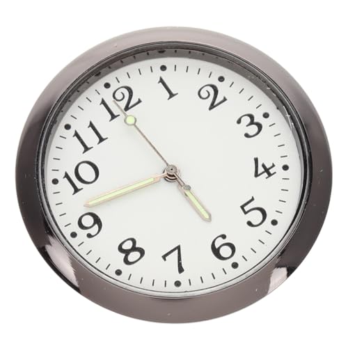 BESTonZON Puppenhausuhr Dekorative Mini-wanduhr Mini-hausuhr Zubehör Für Minipuppen Kleine Uhr Mini-uhrenfigur Zubehör Für Puppenhäuser Puppenhauszubehör Kleine Wanduhr Legierung.Glas.Papier von BESTonZON