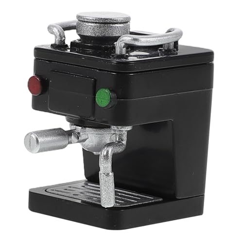 BESTonZON Puppenstuben-Kaffeemaschine Mini kaffeemaschine Spielzeug kaffeemaschine Puppenhaus Szenen puppenhaus Einrichtung Mini-Kaffeemaschine Spielzeug Kaffeemaschine Spielen Plastik von BESTonZON