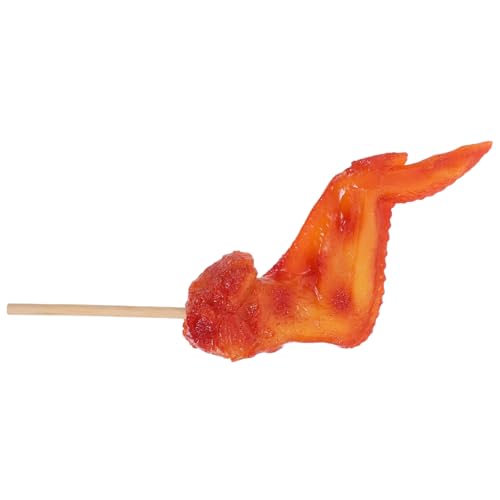 BESTonZON Realistische PVC Fake Hähnchenflügel mit Reisfüllung Detailgetreues BBQ Deko Modell Vielseitig Einsetzbar als Küchen Barbecue Dekoration Fotorequisit und Cosplay Bühnenprop BESTonZON Realistische PVC Fake Hähnchenflügel mit Reisfüllung Detailgetreues BBQ Deko Modell Vielseitig Einsetzbar als Küchen Barbecue Dekoration Fotorequisit und Cosplay Bühnenprop von BESTonZON