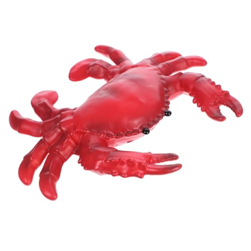 BESTonZON Realistisches Krabbenmodell Simulation Tierfigur Dekoration Langlebig Lebensecht für Lernspielzeug und Ornament BESTonZON Realistisches Krabbenmodell Simulation Tierfigur Dekoration Langlebig Lebensecht für Lernspielzeug und Ornament von BESTonZON