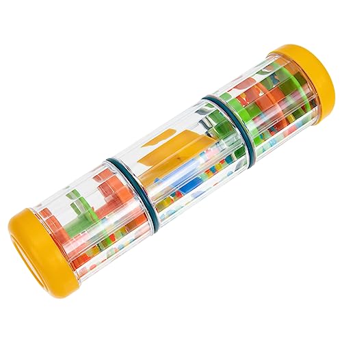 BESTonZON Regengeräusche-Spielzeug für Jungen und Mädchen Pädagogisches Regenstab-Spielzeug für Jungen und Mädchen Regenmacher Musikspielzeug Baby-regentelefon Elc-regenmacher-Spielzeug von BESTonZON