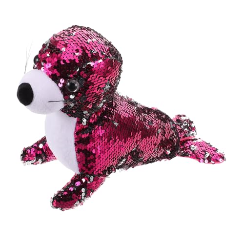 BESTonZON Robbenpuppe für Jungen interaktives Plüschtier weiches Kuscheltier Kuscheltiere mit Meerestieren Ozeantiere PP Baumwolle Rosy von BESTonZON