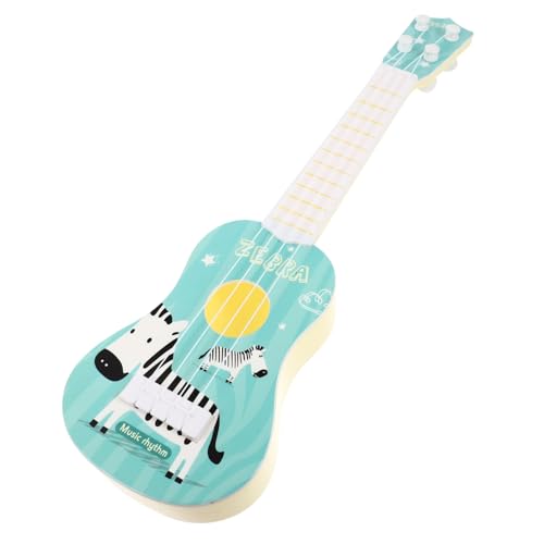 BESTonZON Saiten Ukulele Für Ukulele Pädagogisches Gitarren-musikspielzeug Ukulele Musikinstrument Probespielzeug Digitales Atmungsfreies Uhrenband Plastik Blue von BESTonZON