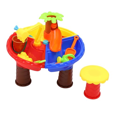 BESTonZON Sandspieltisch aus Robustem Kunststoff Glatte Oberfläche Fördert Kreativität und Fantasie Pädagogisches Strandspielzeug für Jungen und Mädchen Ab Jahren BESTonZON Sandspieltisch aus Robustem Kunststoff Glatte Oberfläche Fördert Kreativität und Fantasie Pädagogisches Strandspielzeug für Jungen und Mädchen Ab Jahren von BESTonZON