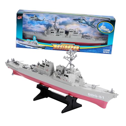 BESTonZON Zerstörer Schiff Modell Spielzeug Für Jungen Navy Warship Decor Kinder Geburtstagsgeschenk von BESTonZON