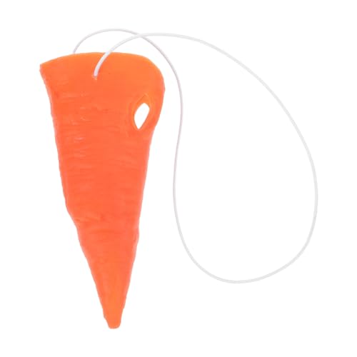 BESTonZON Schneemann Cosplay Karottennase Cosplay Schneemann Orange Karottennase Karottenmaske Mini Karottenclown Kostüm Anzieh Requisiten Schneemann Für Ostern Karneval Maskerade von BESTonZON