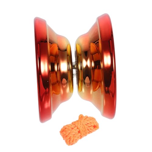 BESTonZON Schnur Jo-Jo Yoyo Spielzeug Yoyo Wettbewerb Spaß Spielzeug Yo-yo Ball für Kinder Mini-Yoyo Yoyo-Profi -Ball für Yoyo-Spielzeug mit -Bällen Abs rot von BESTonZON