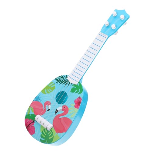 BESTonZON Simulation Gitarre Bassgitarre Für Verstärker Akustisch Instrumente Gitarre Für Kleinkinder Musik Xylophon Anfängerinstrument Spielten Ukulele Green Plastik von BESTonZON